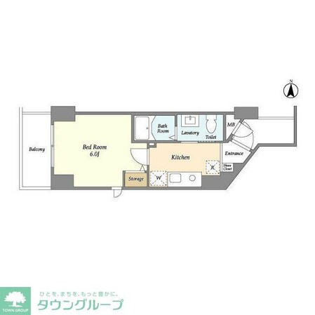 グリーンリーフ新綱島の物件間取画像